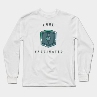 I Got Vaccinated Long Sleeve T-Shirt